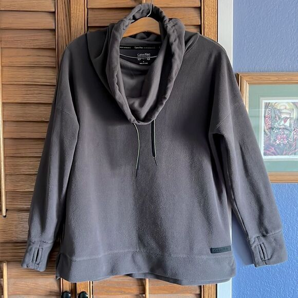 Calvin Klein Performance Stretch Fleece Top - Picture 1 of 12